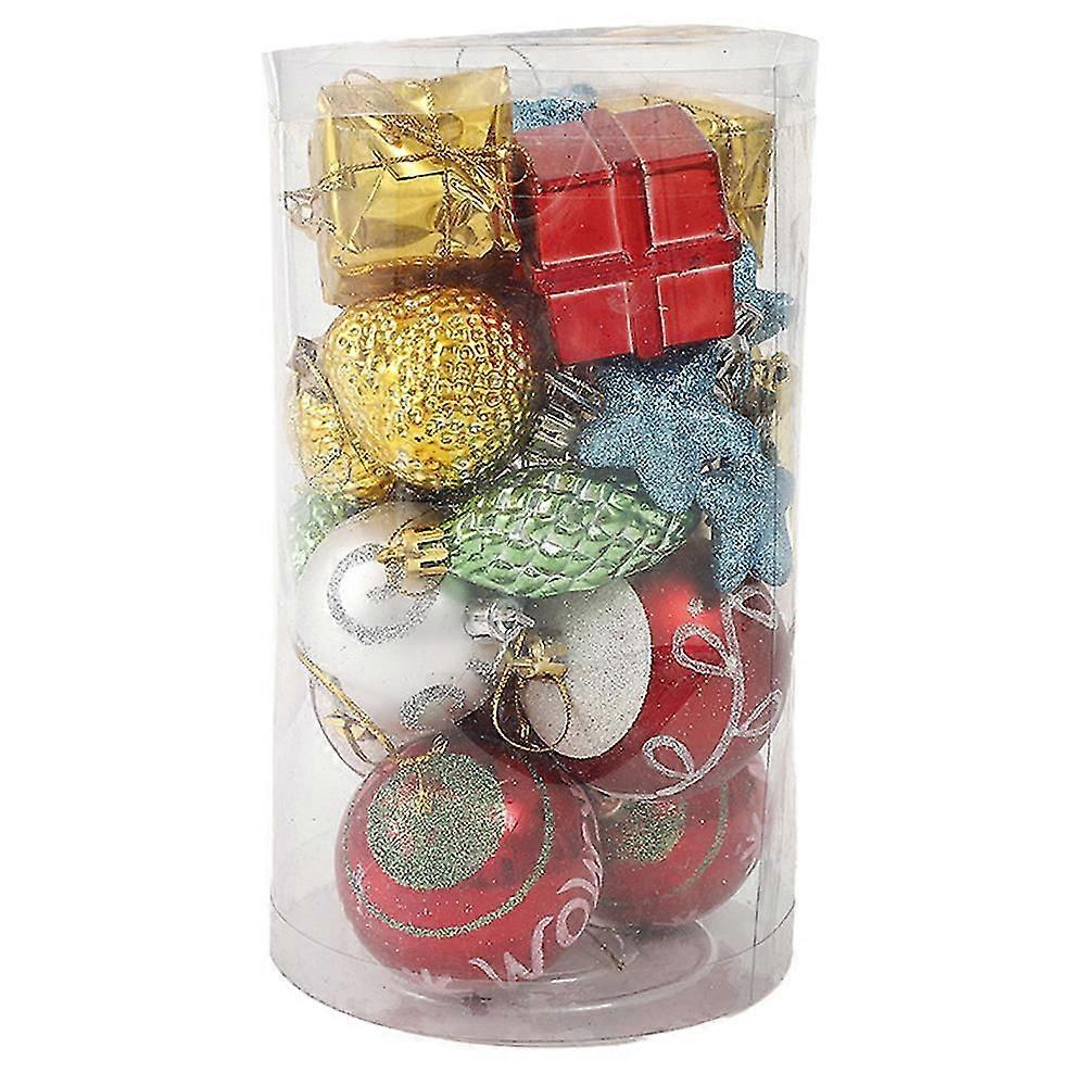 Hanging Ball Decorative Baubles Set - Christmas Ball Ornaments