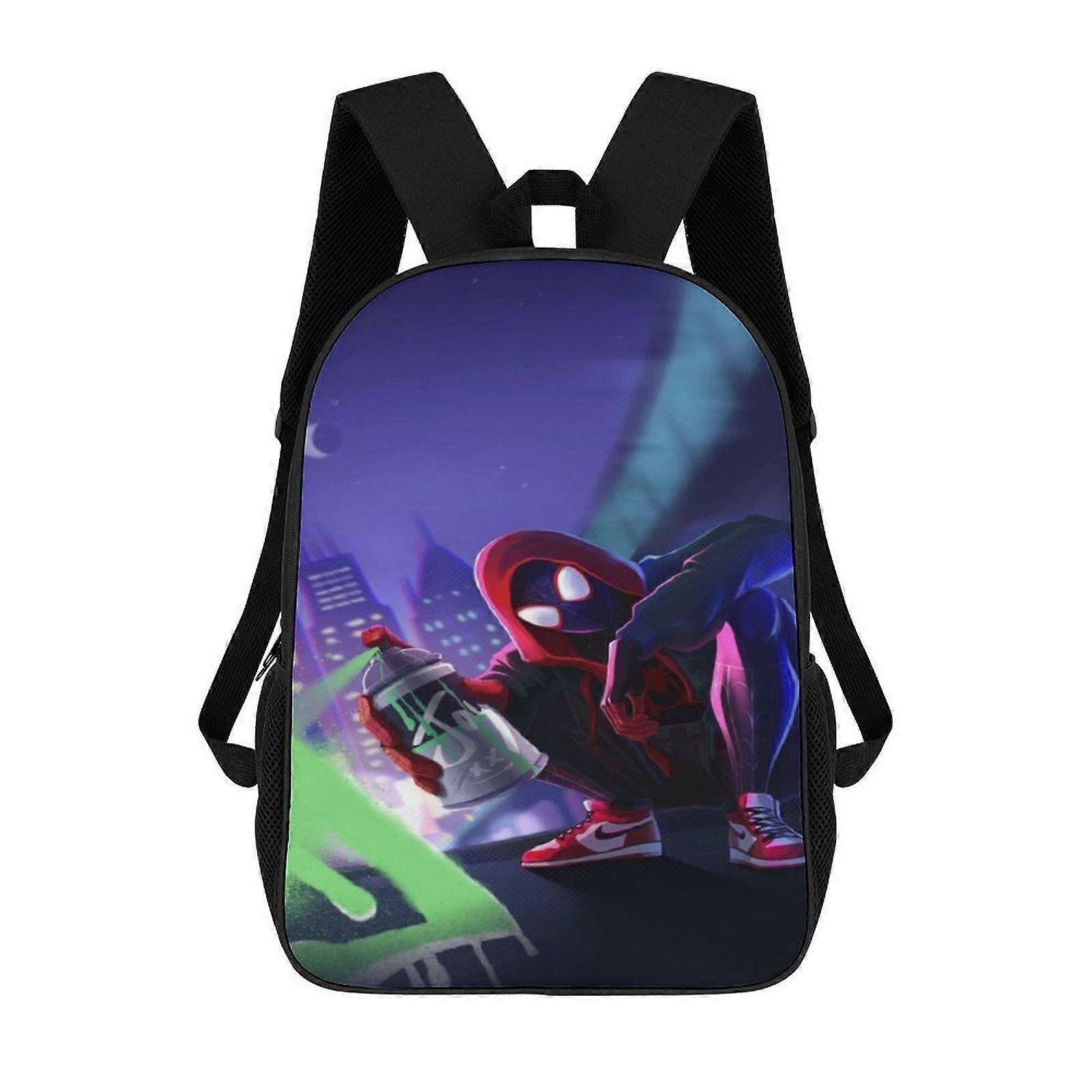 i2268 Miles Morales Backpack Shoulders DaypackBag Work Travel Classic Unisex Backpack kli2268