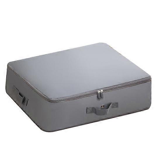 Self Compression Organizer Large Capacity Storage Bag with Handle Zipper Closure Waterproof Fabric Blankets Bedding Moving Bag