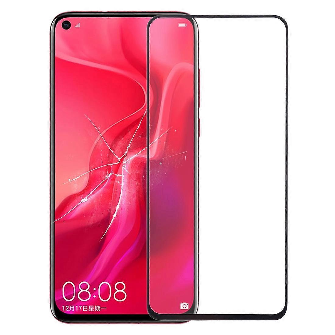 For Huawei Nova 4 Front Screen Outer Glass Lens with OCA Optically Clear Adhesive