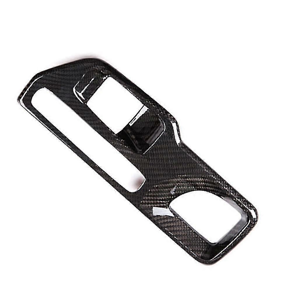 Car Carbon Fiber Central Control Shift Panel Decal Interior Modification For 2019 2020 2021 2022