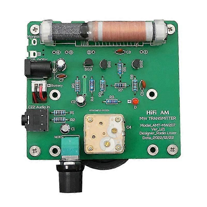 1.21 Version DIY Medium Waves Amplitudes Modulation Radio Transmitter Board Kit