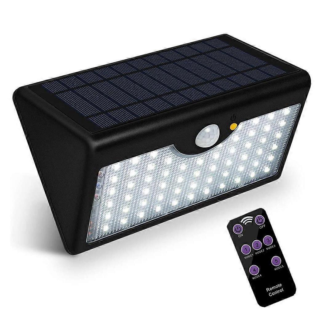 Bright Solar Power Light Motion Sensor Garden Outdoor Security Wall 60 LED
