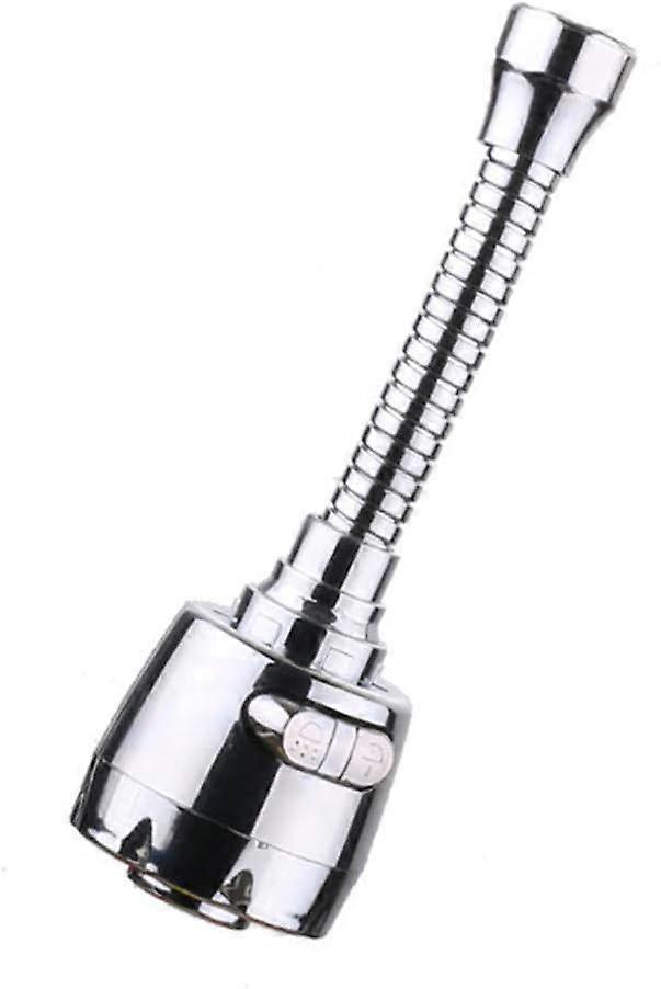 Küche Wasserhahn Sprühkopf 360 Grad Rotation Flexibler Schlauch Zwei WasserauslassModi Sprühkopf Extens