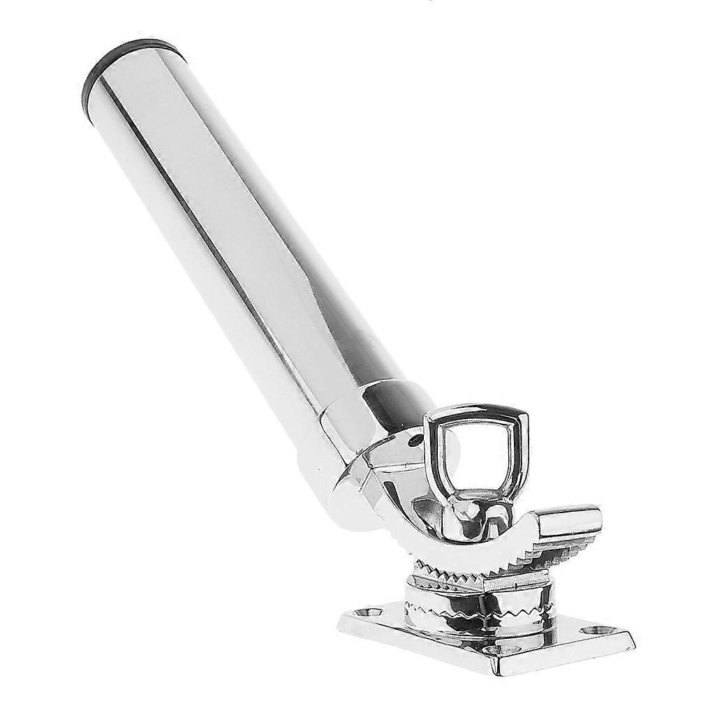 Rustfritt stål dekksmontert justerbar avtakbar båtstangholder havfiske