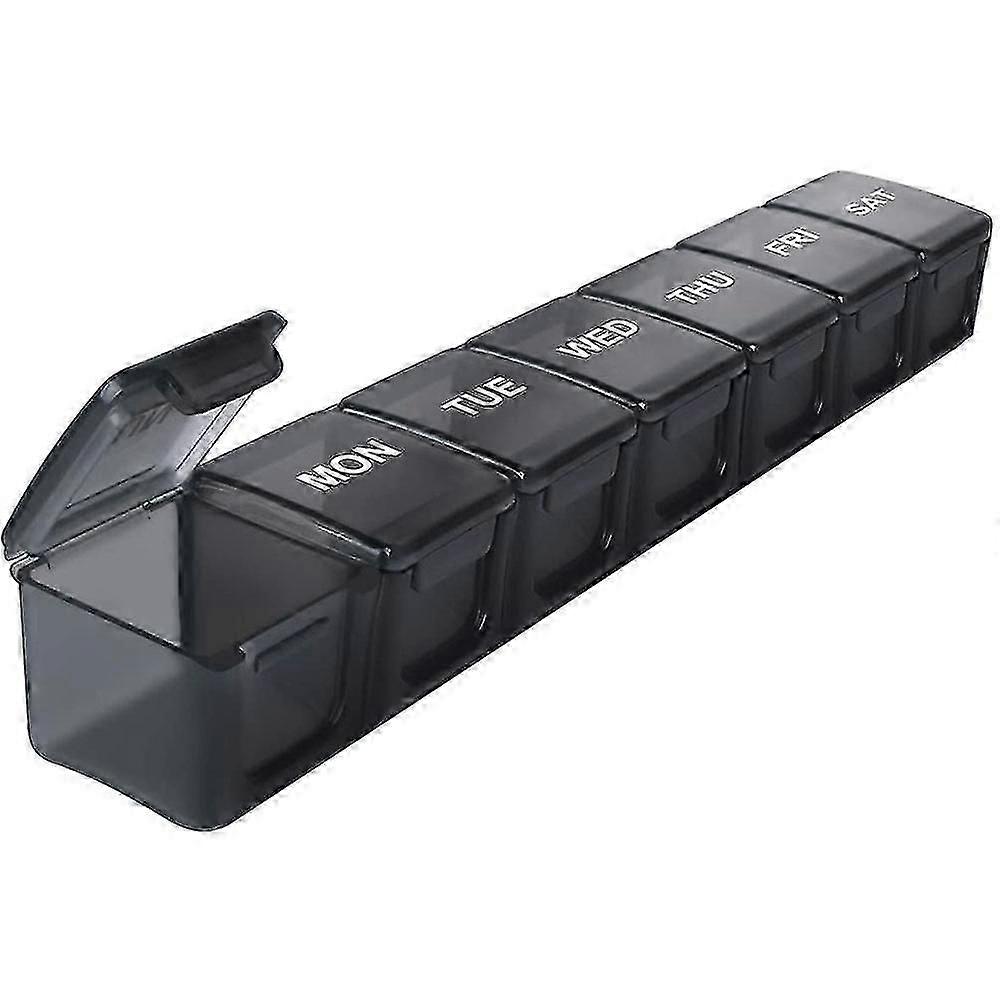 Extra Large Weekly Pill Organizer, Xl Daily Pill Cases Fg