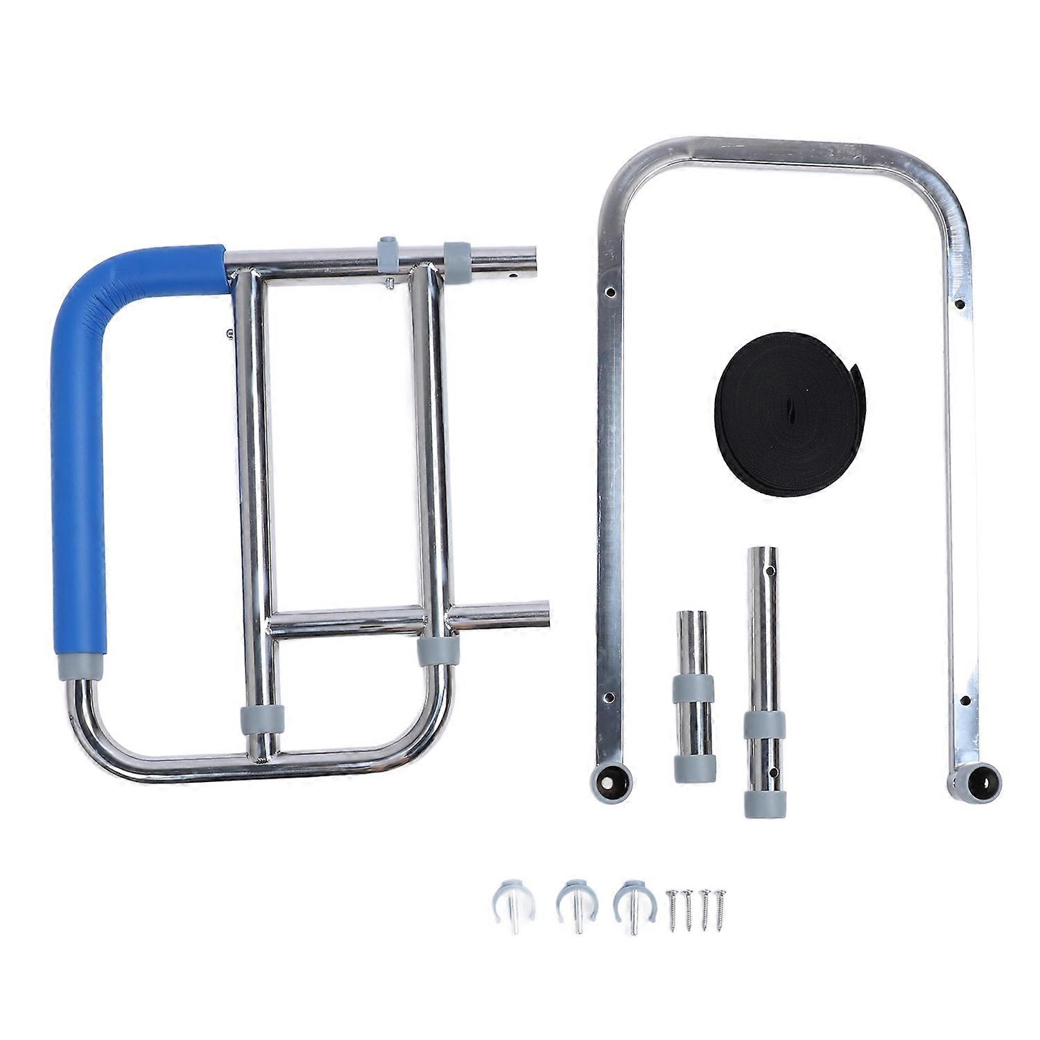 Bed Rail for Elderly Adults 304 Stainless Steel Adjustable Safety Bed Assist Grab Bar Handle for Sen