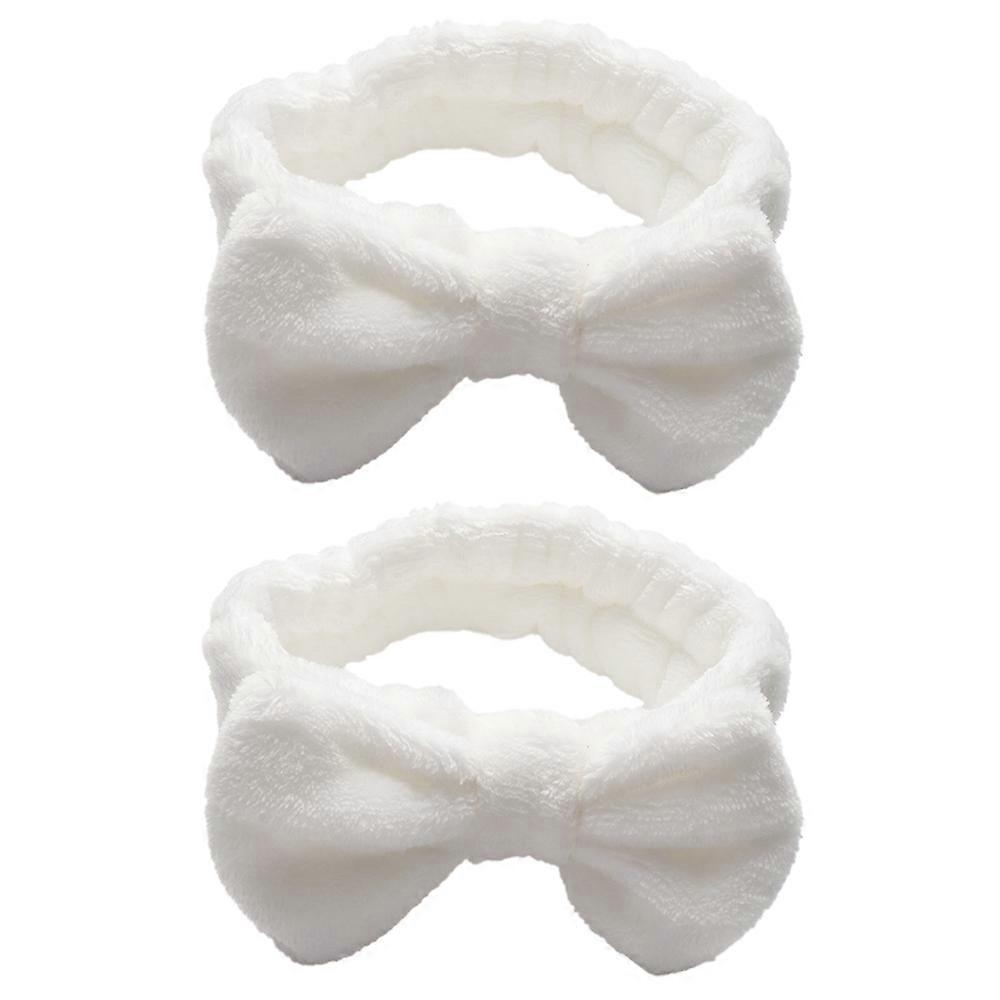 すべてのヘッドサイズにフィット:女性の洗顔用の伸縮性のあるヘッドバンドセット、キュートなタッチのスキンケア&愛らしいギフト、エクストラメソフトで髪をきれいに保ちます