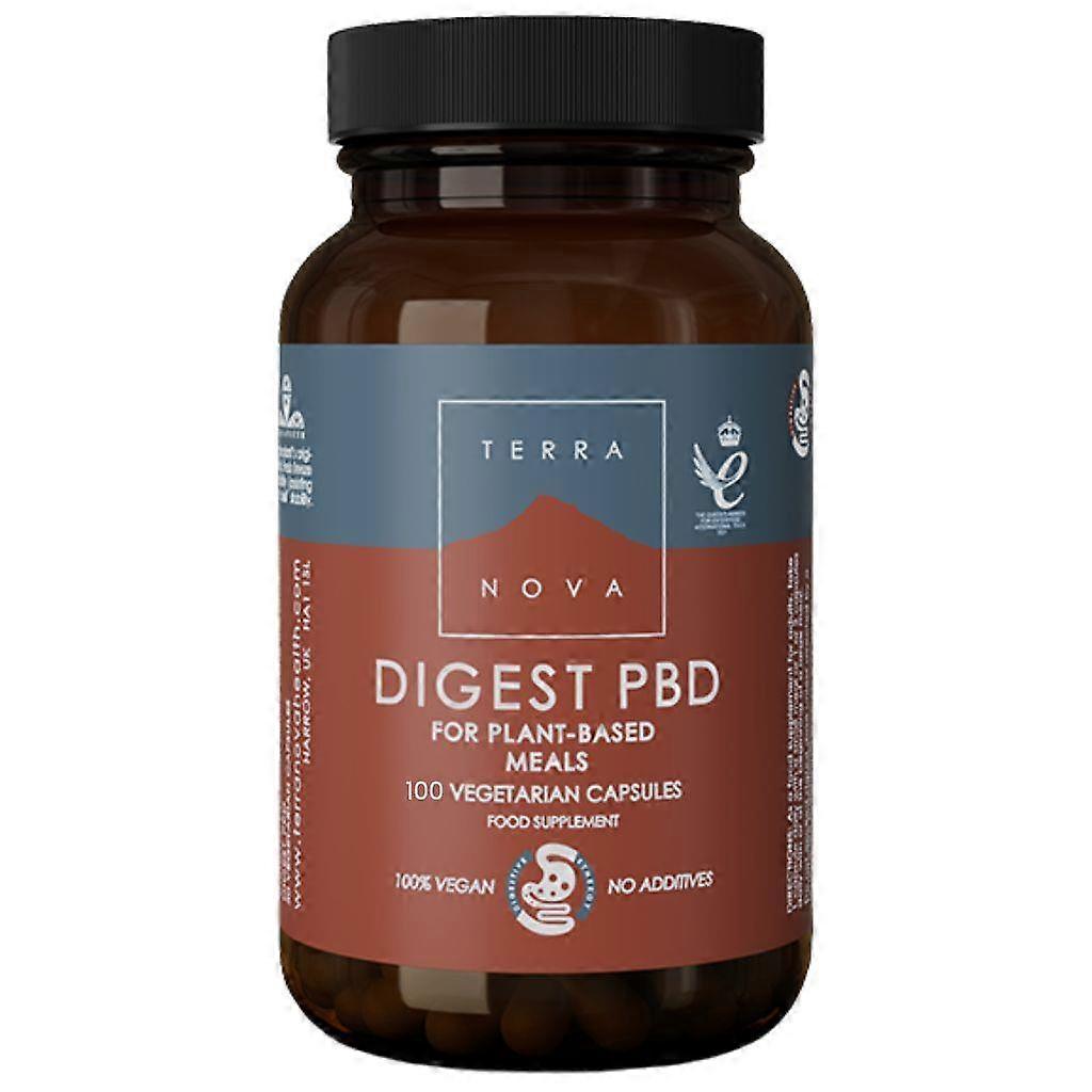 Terranova Digest PBD (Plant Based Diets) Capsules 100 (T0707)