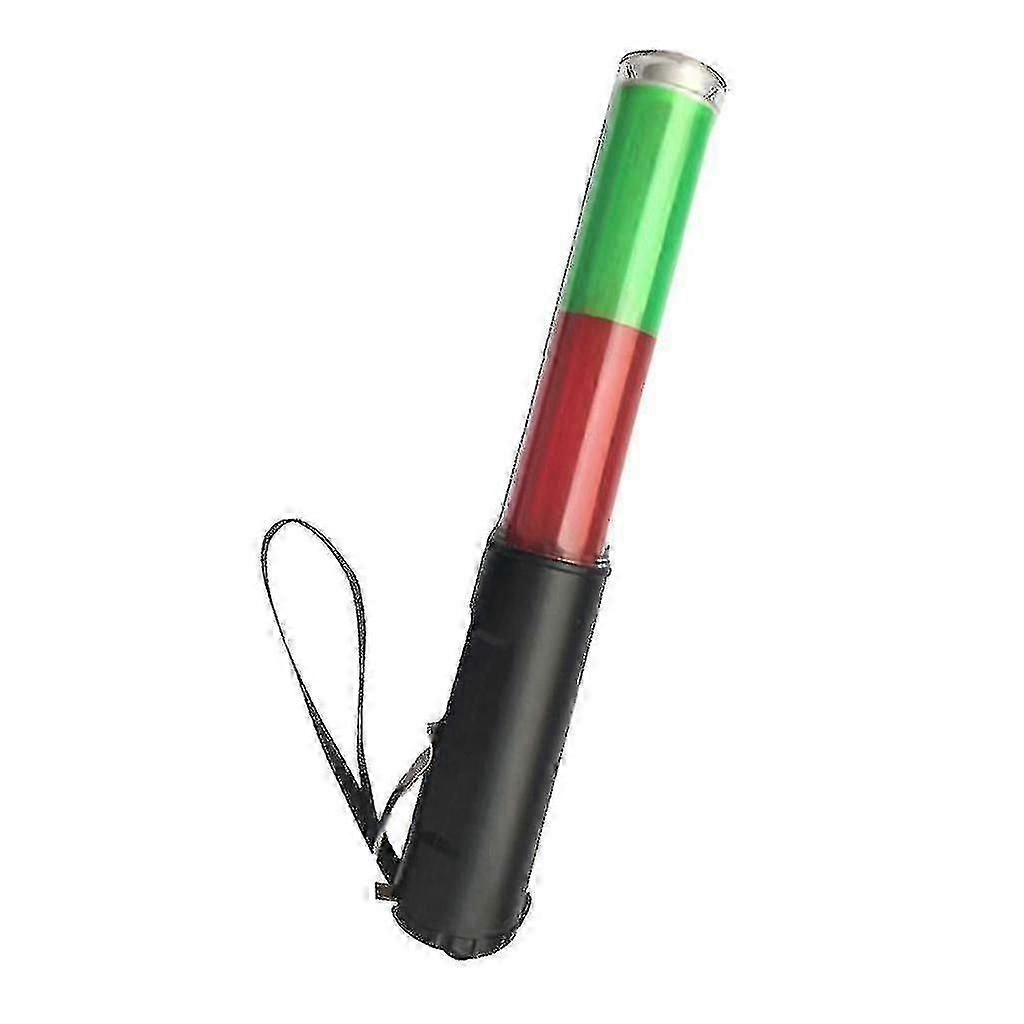 26cm 4 Mode LED Traffic Baton Light Stick Blue Warning Flashlight Torch