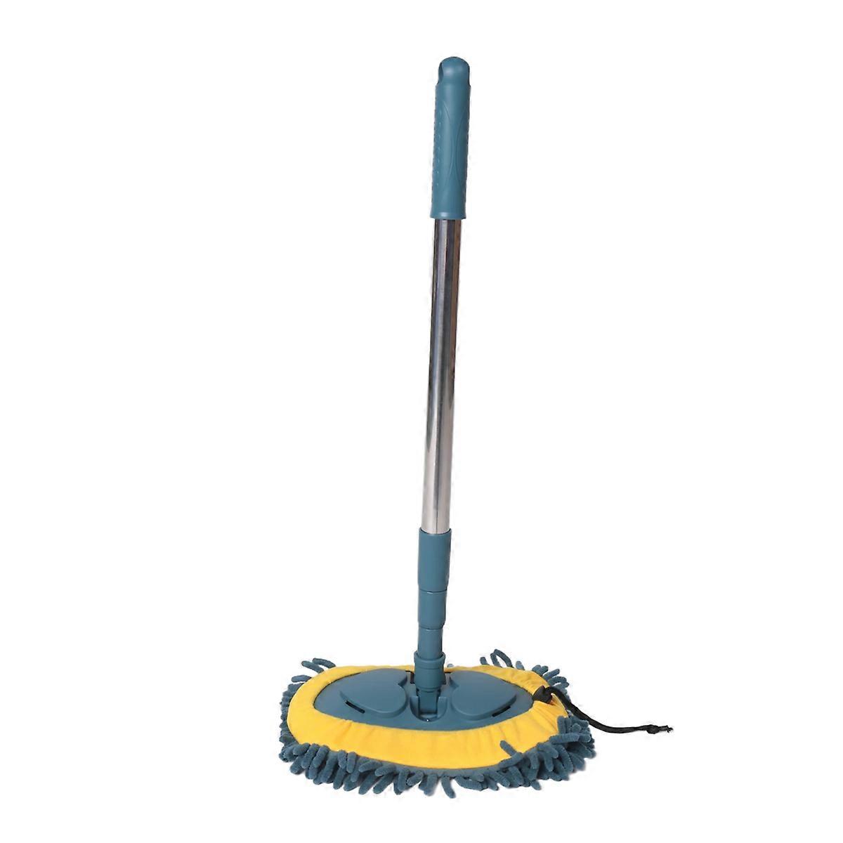 Car Wash Brush Rotating Telescopic Mop Chenille Broom Dust Brushing
