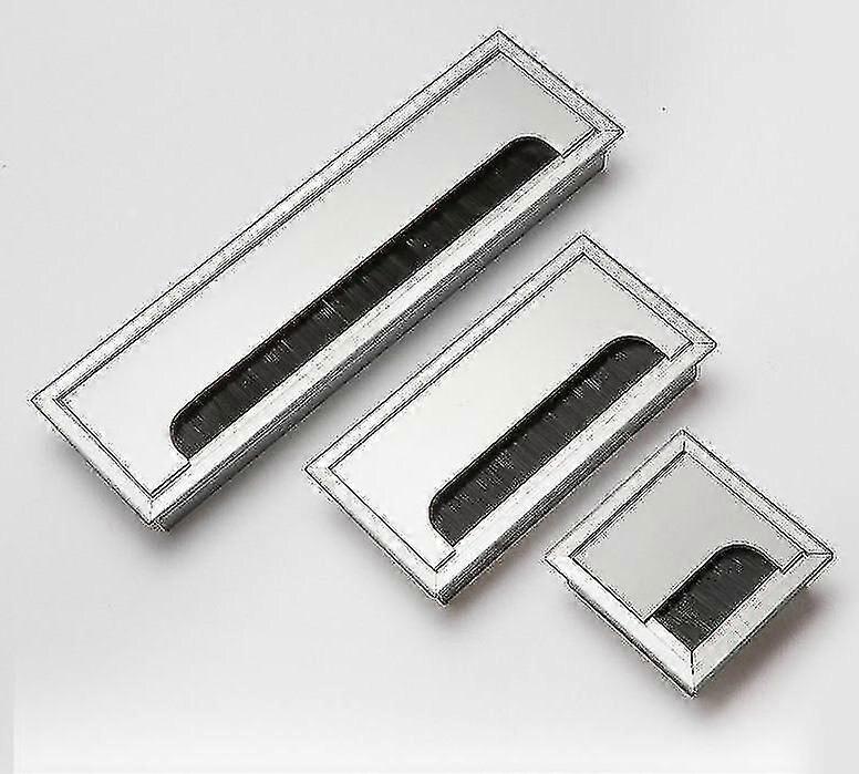 Rectangle Wire Cable Aluminium Table Desk Grommet