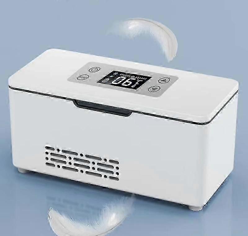 Portable Insulin Cooler Refrigerated Box Lcd Display Insulin Cooler Case Reefer Car Small Refrigerator Mini Cold Boxes Portable Drug Reefer Mini Drug