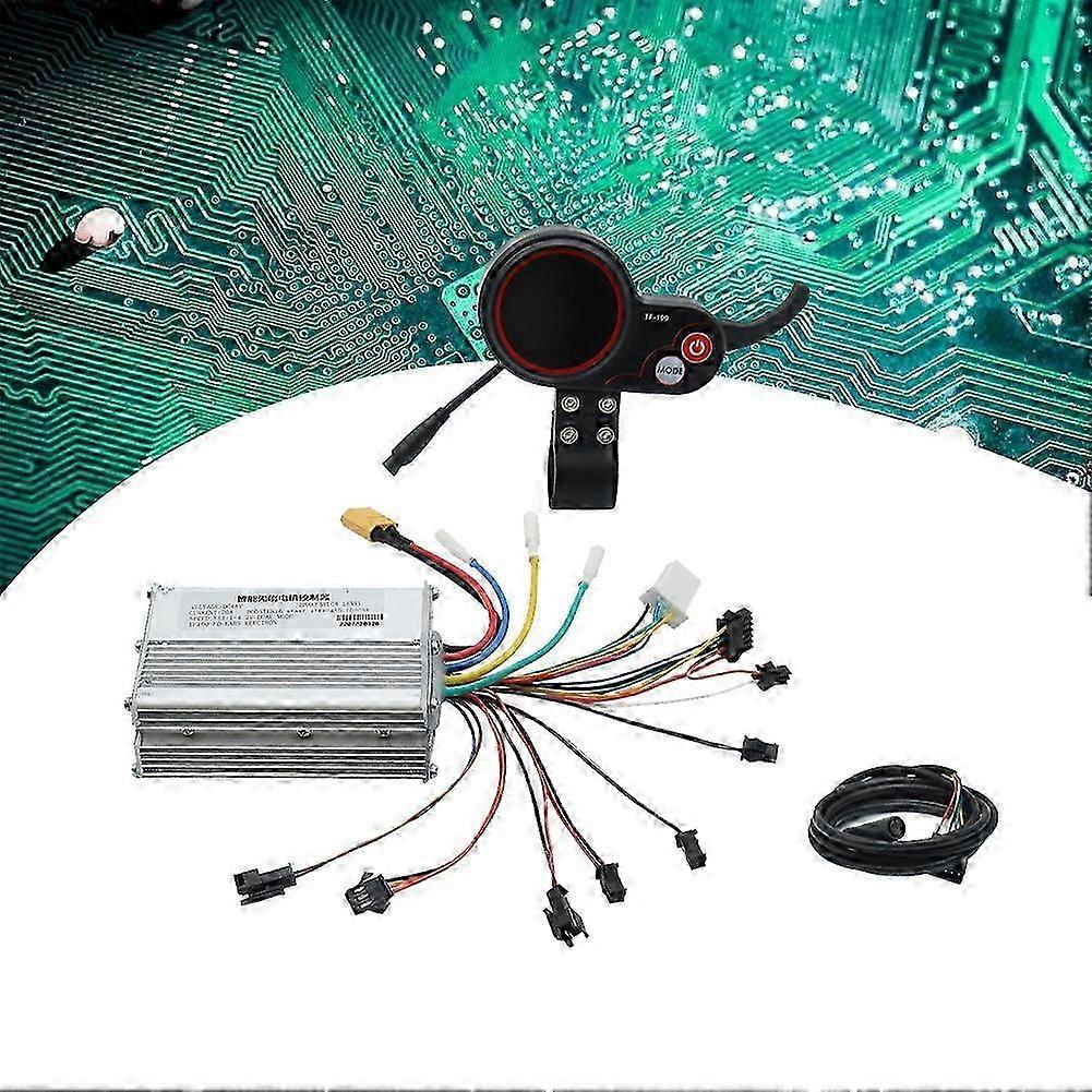 48V 20A Electric Scooter Controller Dashboard Kit with TF-100 Display Scooter for Electric Scooter P Edition0612