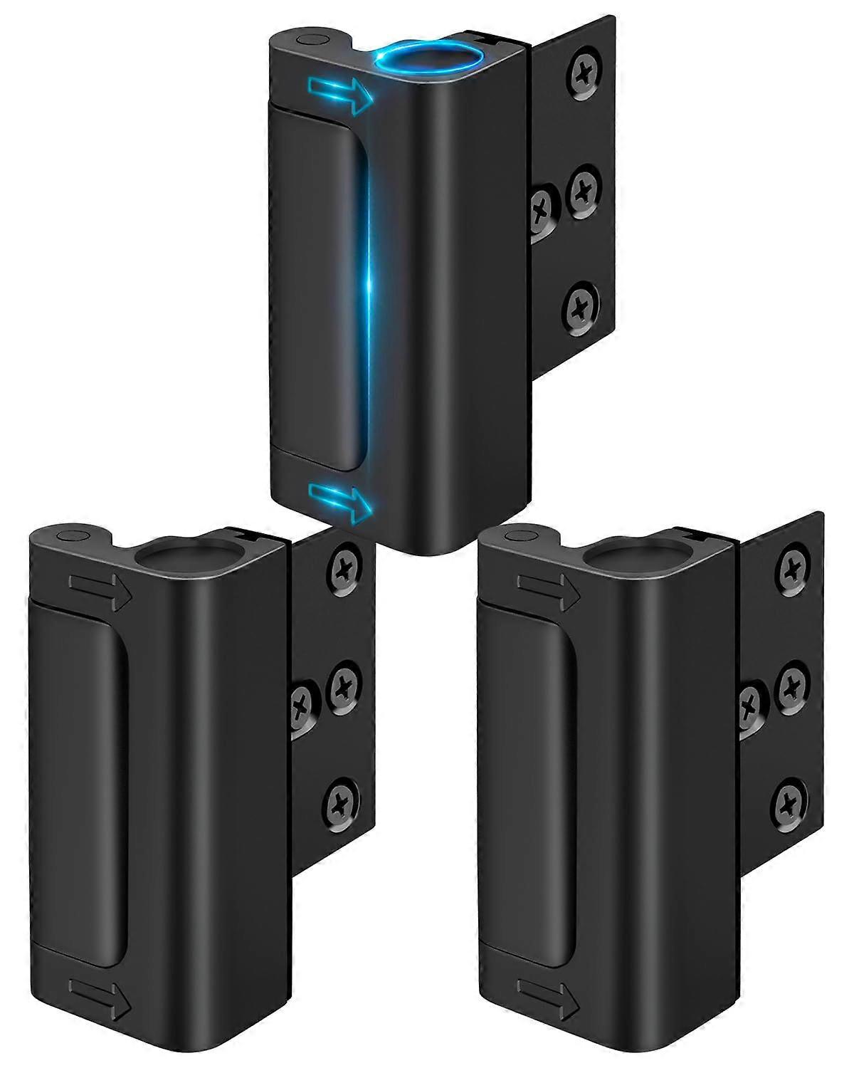 High Security Door Reinforcement Lock for Child Safety on Inward Swinging Doors