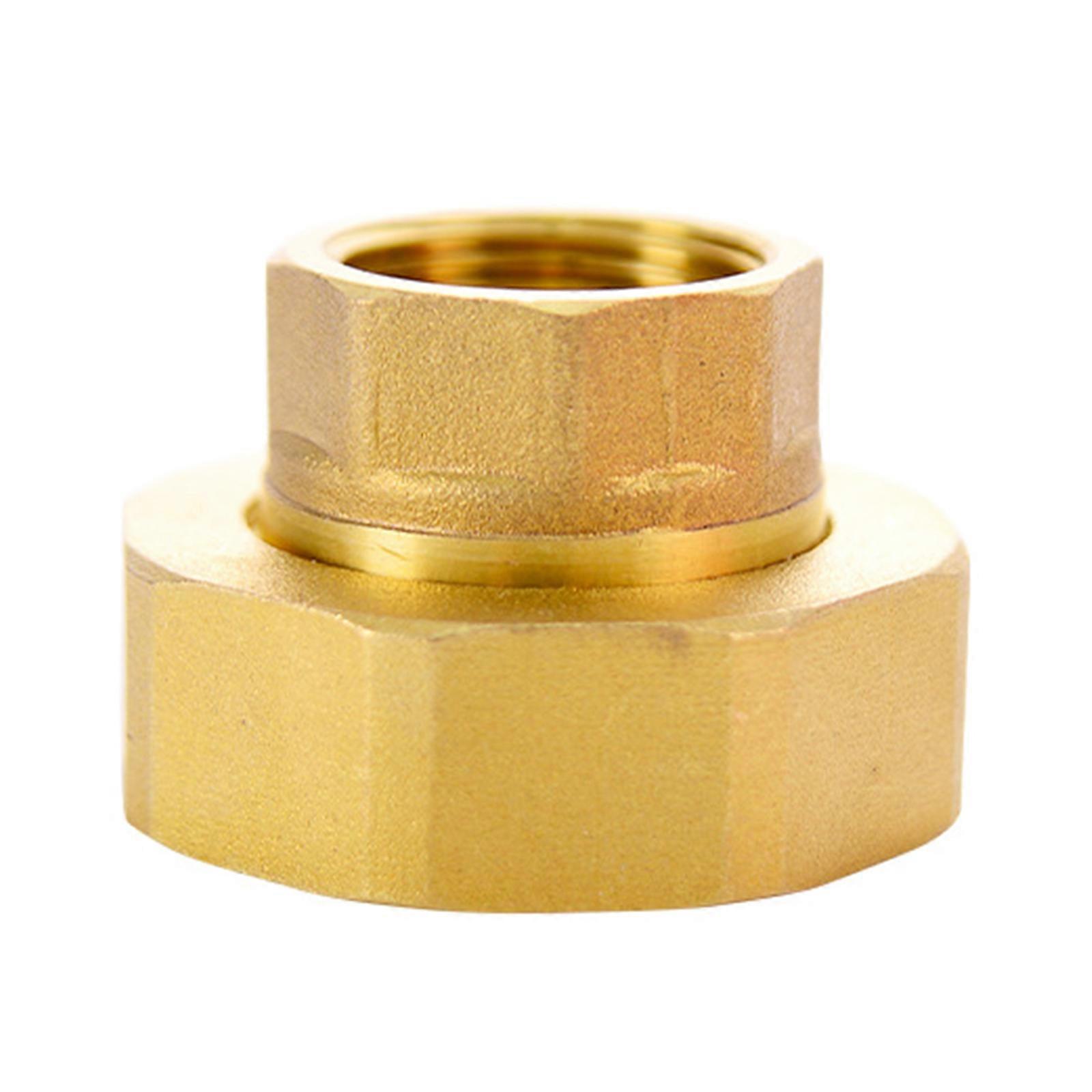 Quality Pump Attachment Brass Coupler Strong & Long Service 3/4"/1/2" Pump Fitting Simple Install for Circulation Pump