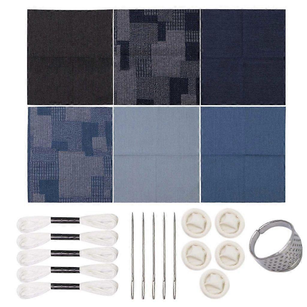Embroidery Thread Needle Embroidery Pattern Transfer Paper Set for Craft