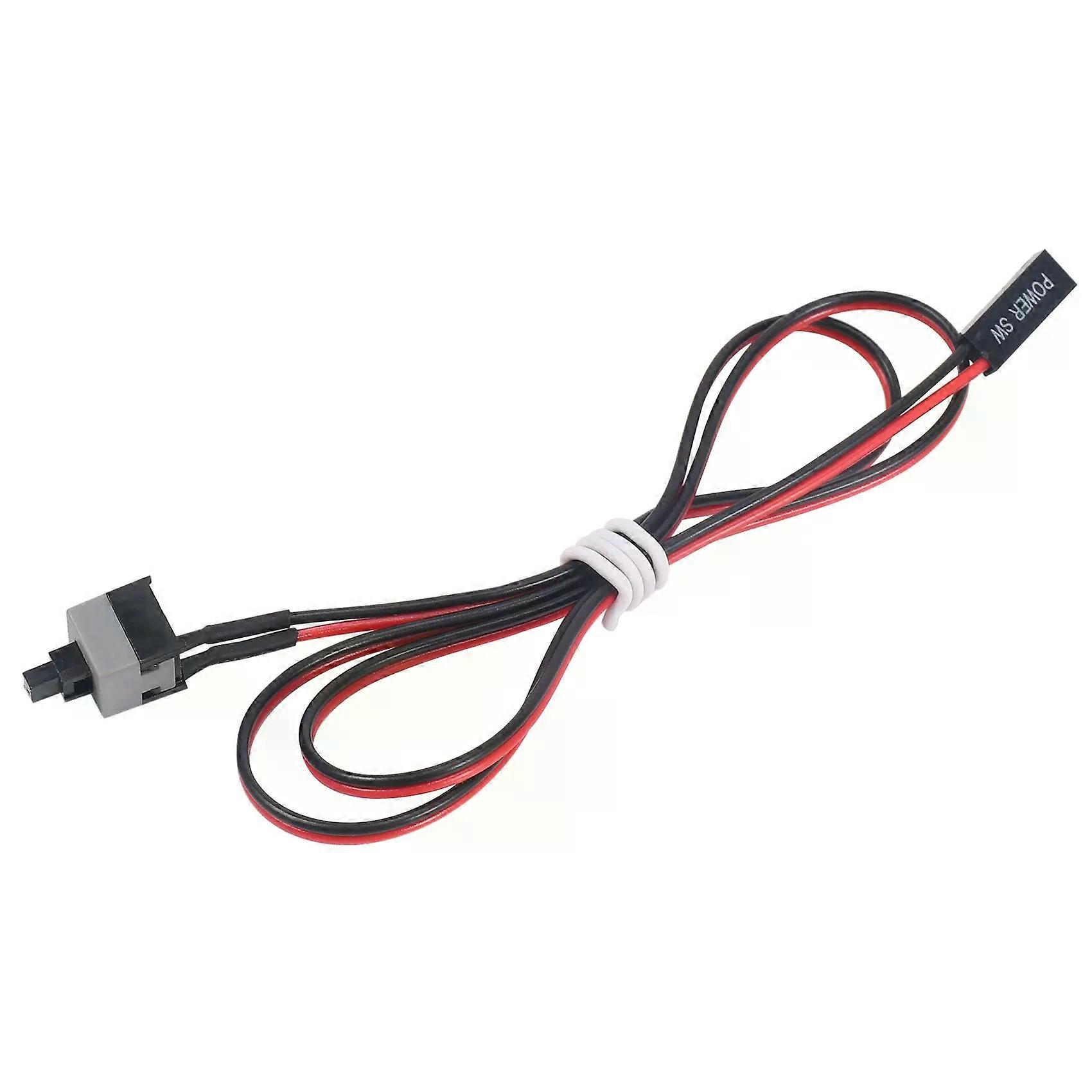 205 Long Power Button Switch Cable for PC Switches Reset Computer
