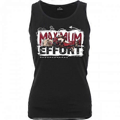 Deadpool Womens/Ladies Maximum Effort Sleeveless Top