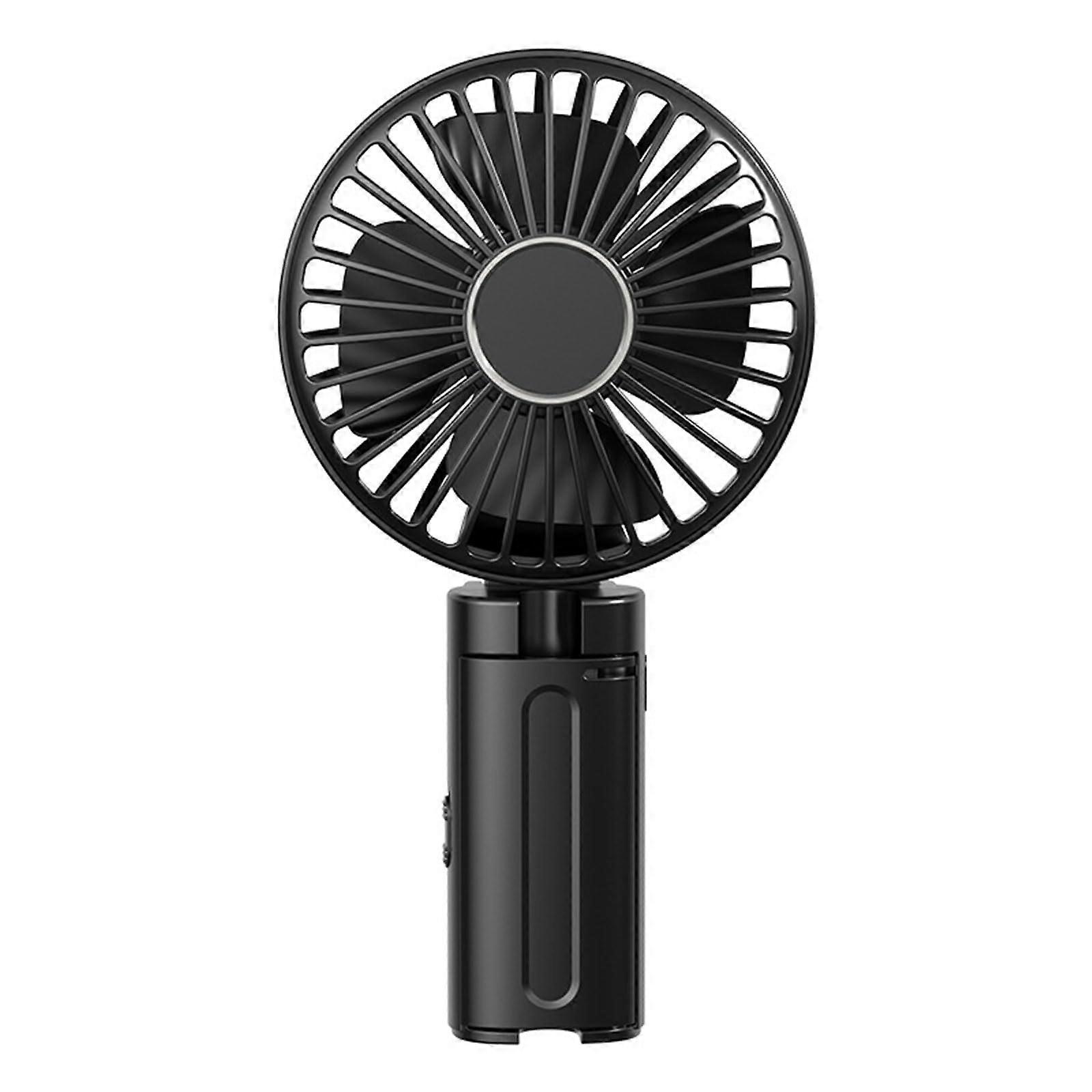 Fan Clip-On Umbrella Handheld Foldable USB Charging 1200mAh 3-Speed Travel Desktop