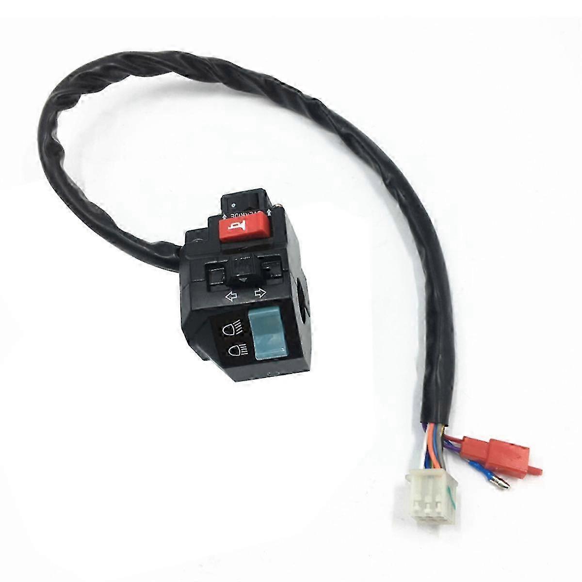 Left Handle Assembly for Linhai 260/300 ATV Models LH260ATV and LH300ATV with Function Switch and Compatibility