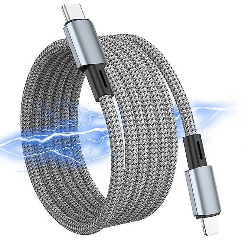 1.5m Magnetic Storage Charging Data Cable PD 27W Type-C to 8 Pin Fast Charging Data Cable Cord