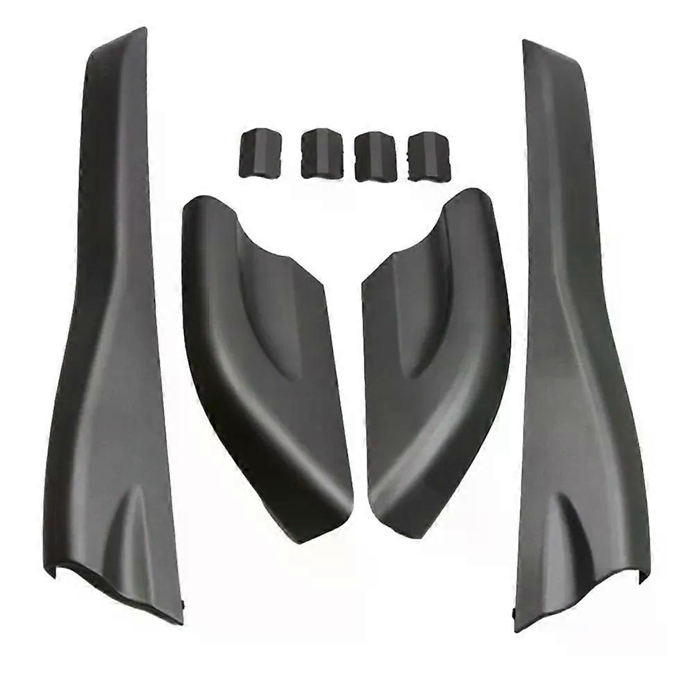 שחור רכב גגון בר קצה מסילה הגנת כיסוי מעטפת רכב סטיילינג גגון כיסוי עבור יונדאי טוסון 2004-2008