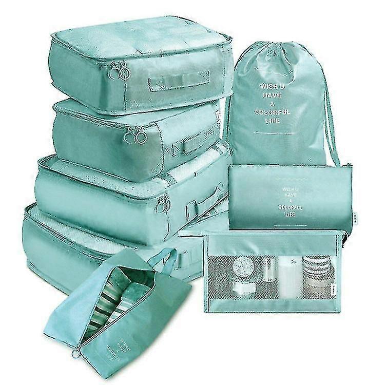 Travel Organizer 8pcs Storage Cases Suitcase Packing Set