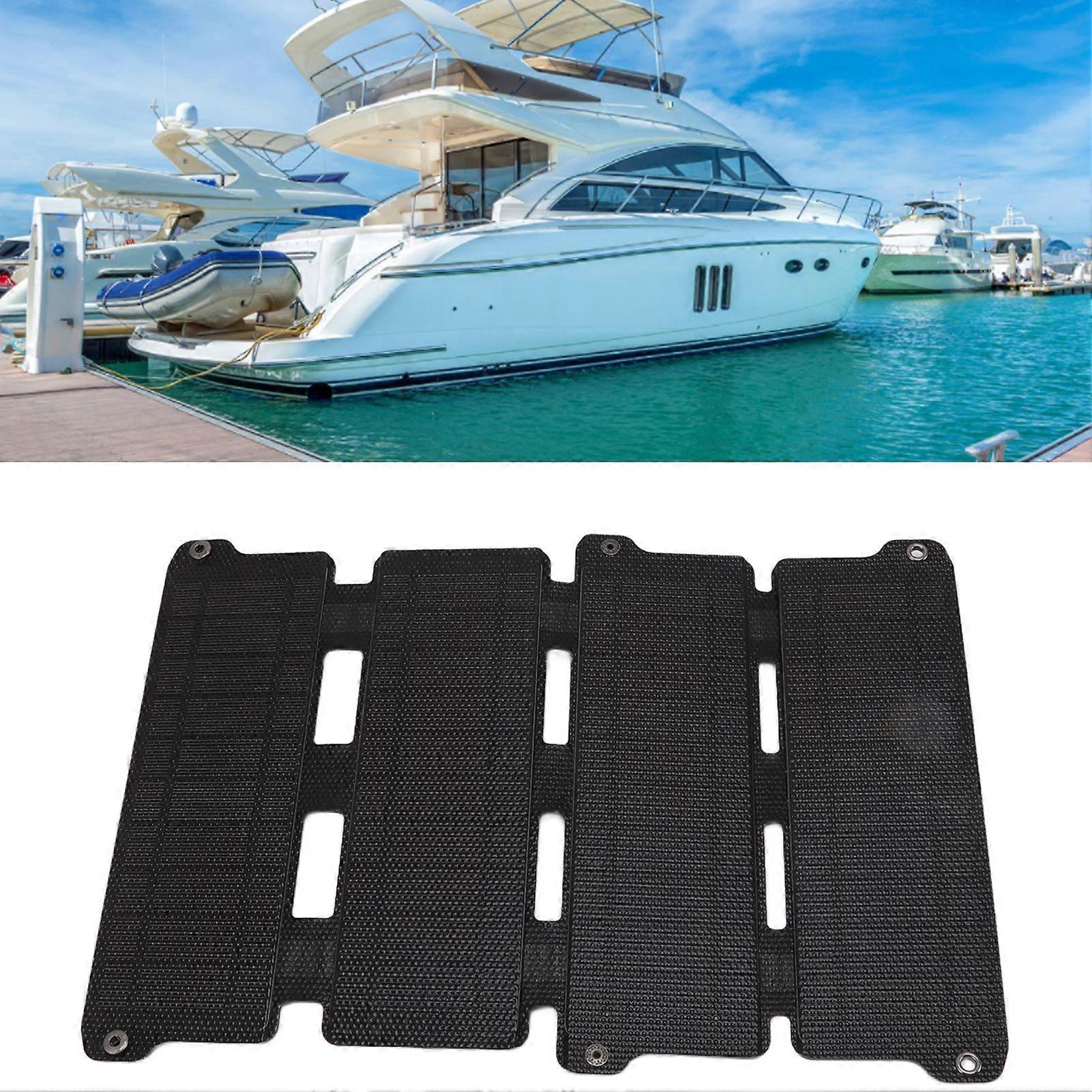 14W 5V Black Folding Flexible Monocrystalline Solar Panel 2 USB