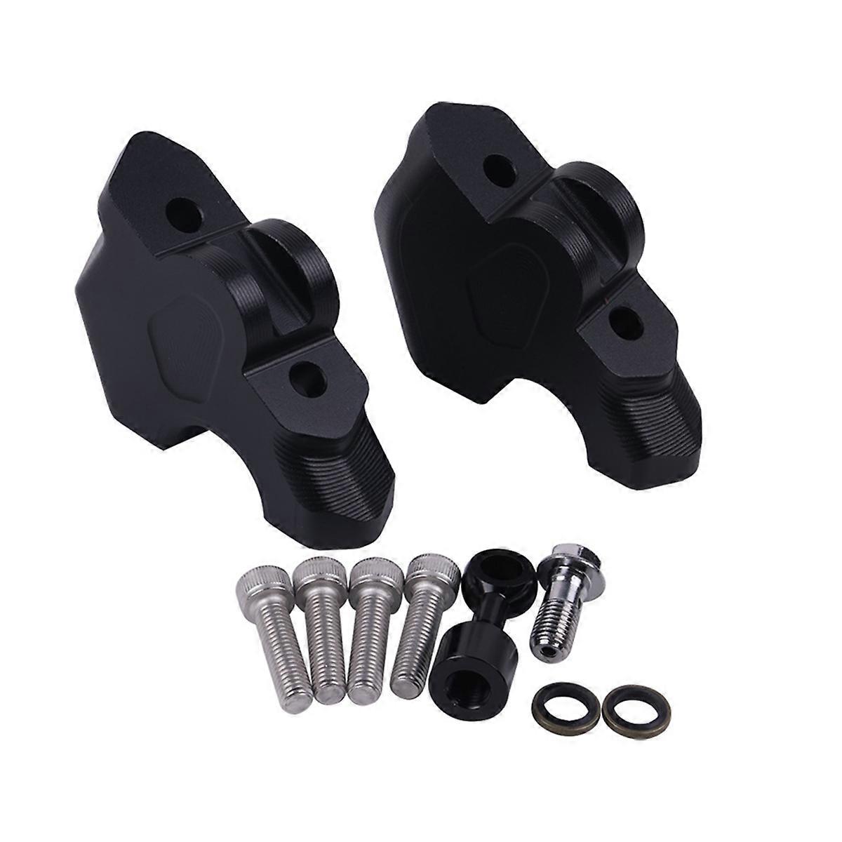 Motorcycle Riser Drag Handle Bar Clamp Extend for BMW Black
