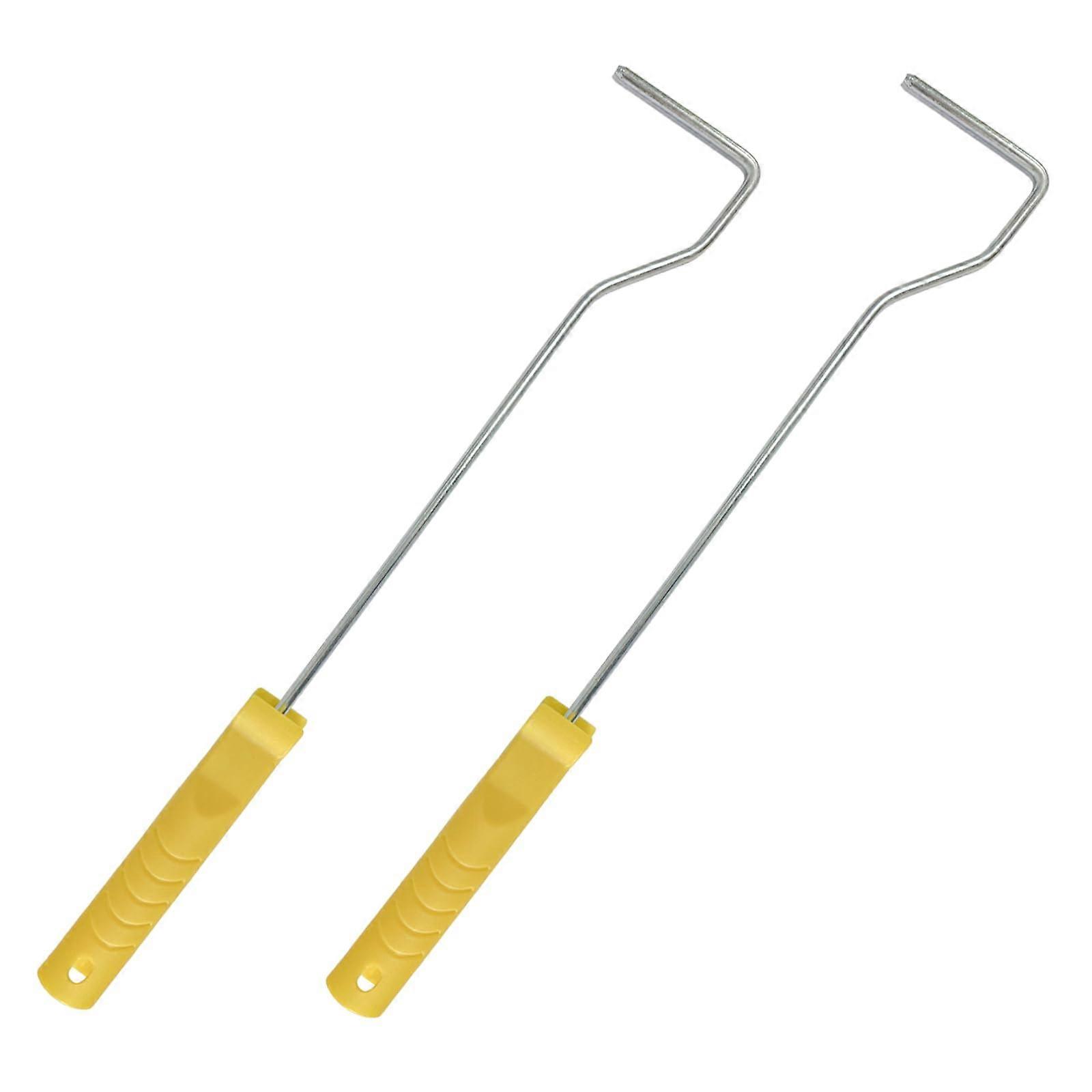 2 STÜCKE Farbrollerhalter für 4-Zoll-Farbroller (4x18)