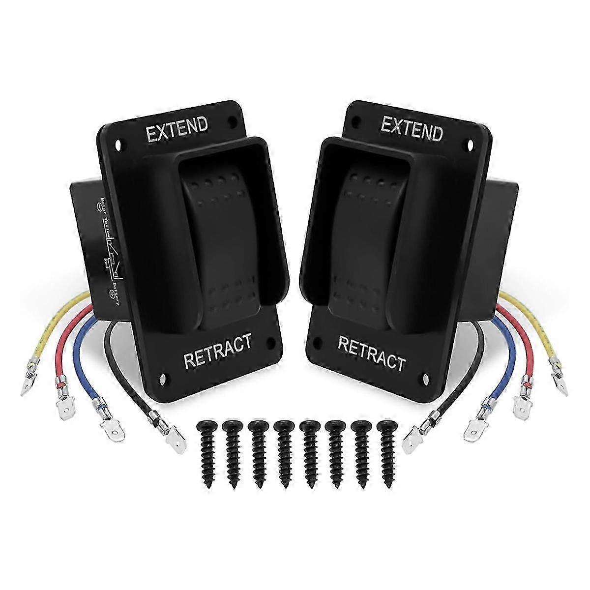 2pcs 387874 RV Electric Stabilizer Jack Switch compatible High Speed Stabilizer Jacks,RV Electric St