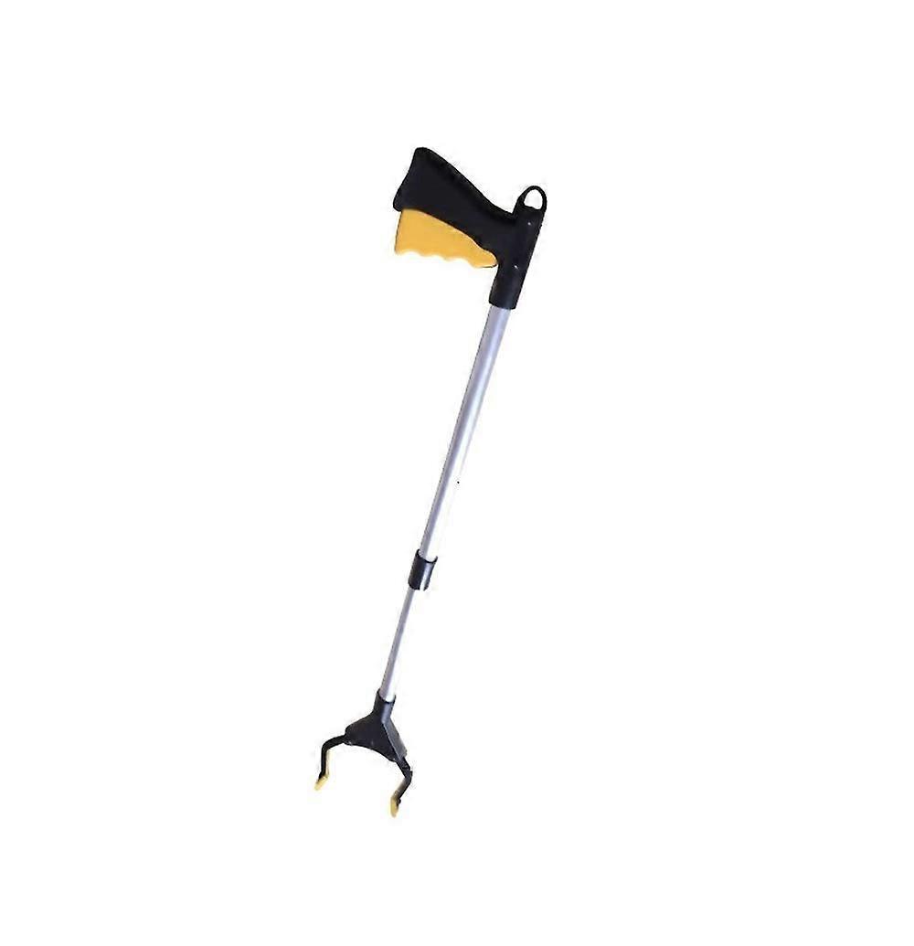 Litter Picker 31 Inch Foldable Aluminum Reacher Grabber Tool with Rotating Rubber Gripper for Easy Trash Pickup