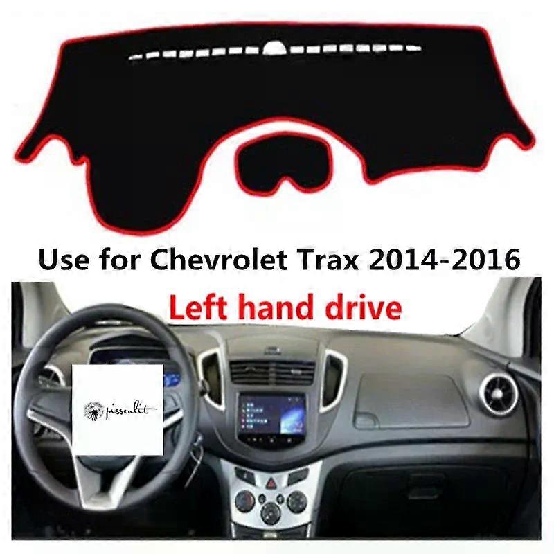 Pissenlit שמש צל רכב לוח מחוונים כיסוי מחצלת אביזרים עבור שברולט טראקס 2014 2015 2016 יד שמאל כונן מגן כרית