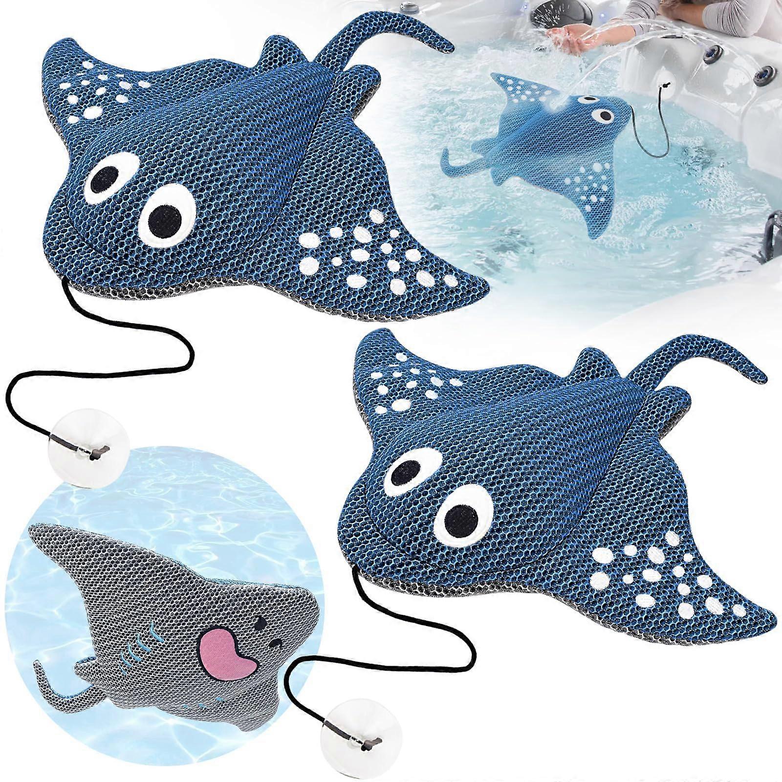 Hot Tub Scum Absorber, Reusable Oil Absorbing Cleaner for Spa & Pool, Compatible with All Hot Tubs