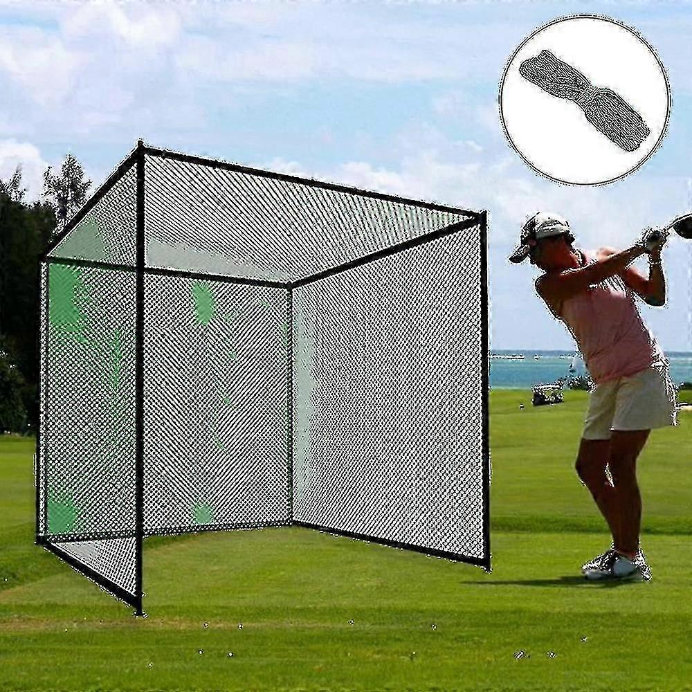 1 adet 3 * 3 m Golf Net Golf Vuruş Uygulama Net Golf Vuruş Eğitim Net Uygulama Sürüş Kapalı Açık Zekai İçin