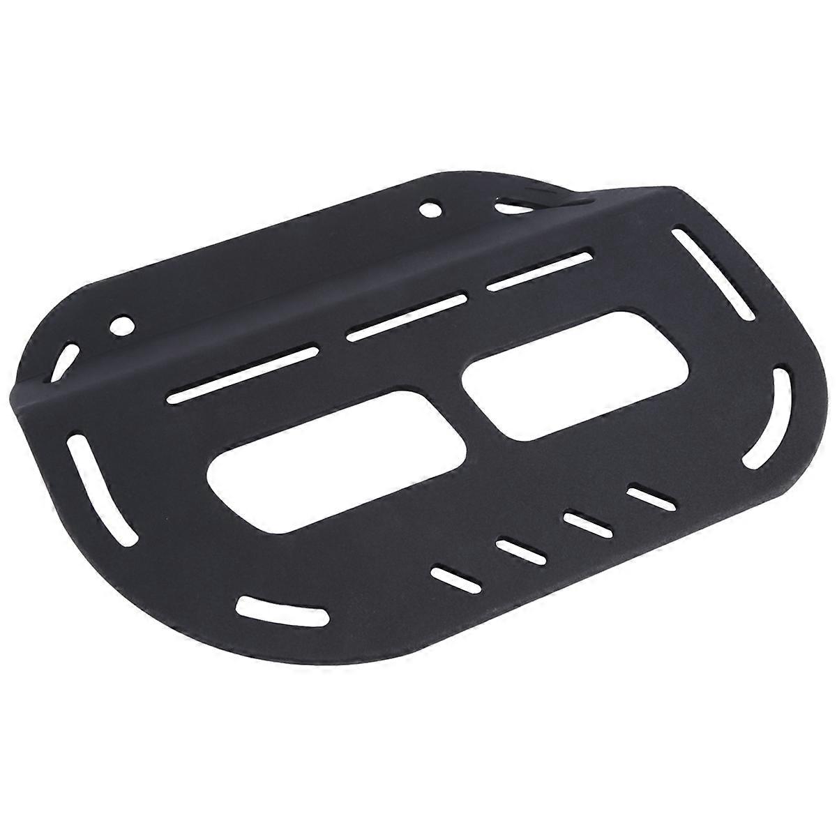Left Luggage Rack Saddle Bag Mounting Brackets for (Black)