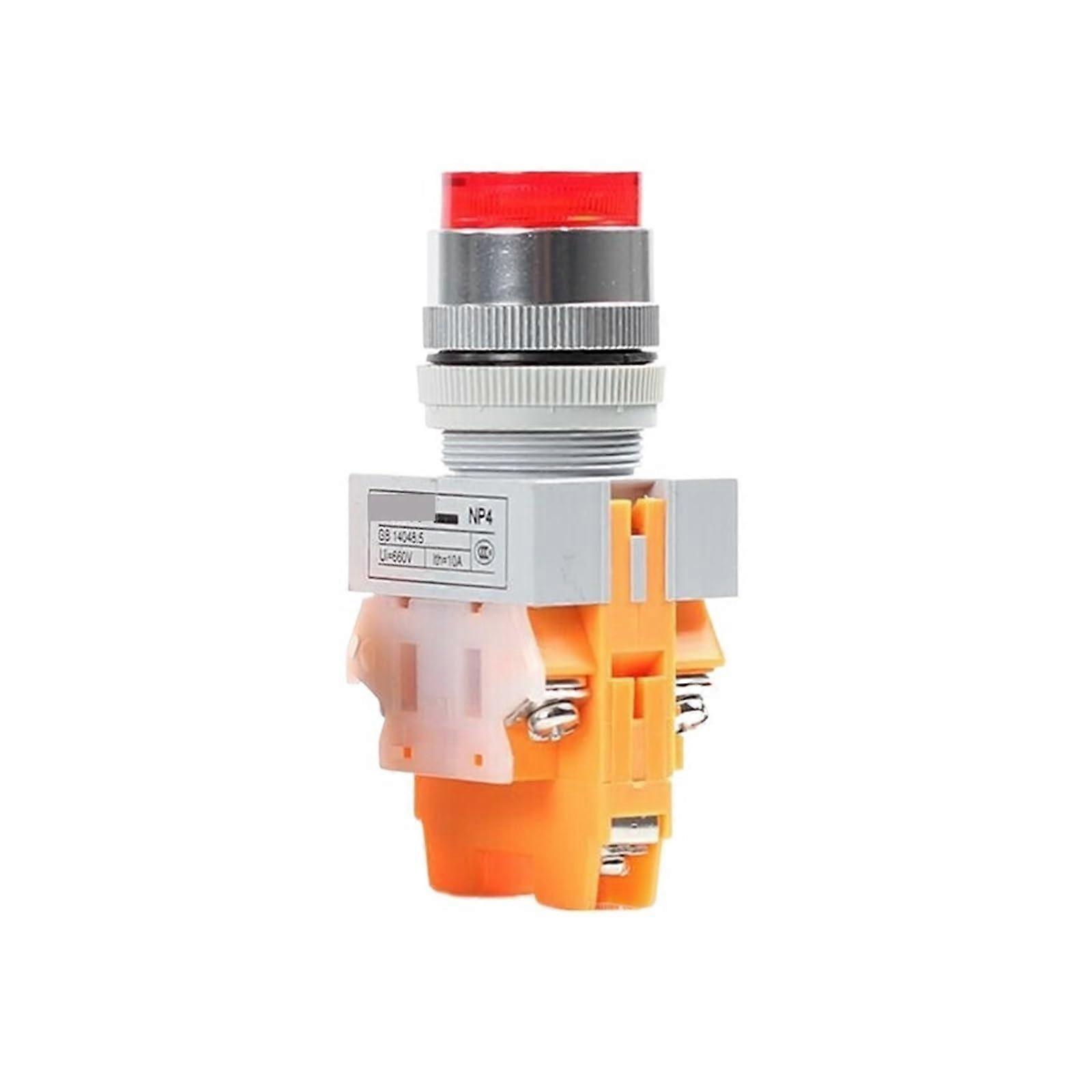 NP4 High Button with Light NP411DN Red 24V LED  710342400001241