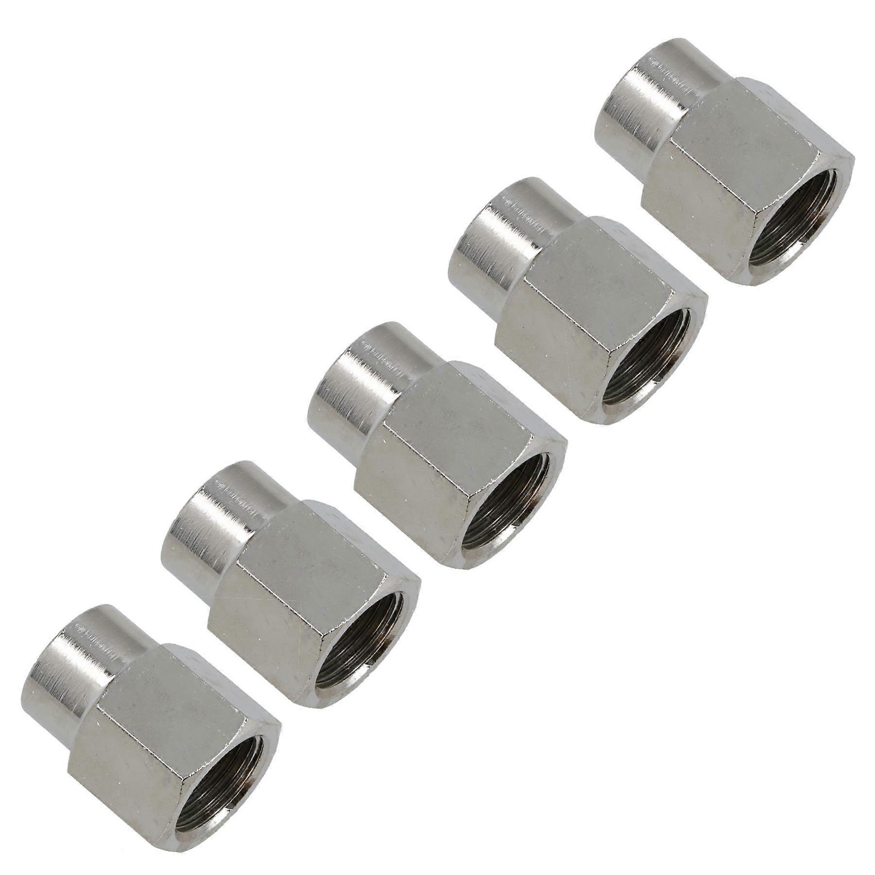 1/2" BSP to 3/8" BSP Air Fitting Female Reducing Socket Adapter 5 PACK FT045