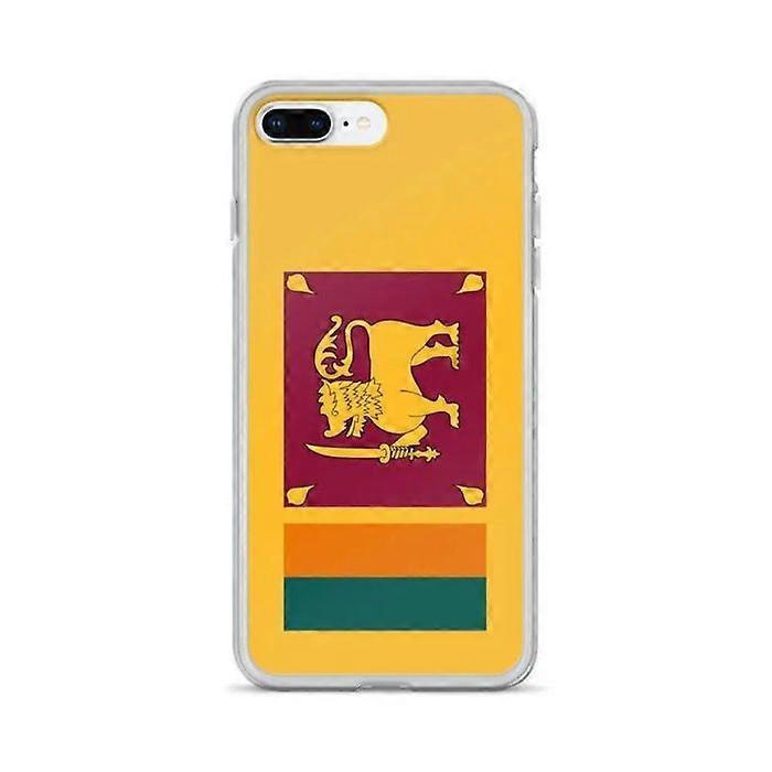 Phone case - PIXELFORMA - Sri Lankan Flag - Compatible with iPhone 7 Plus - Flexible - Durable