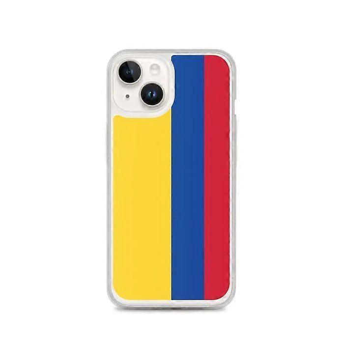 iPhone Case - Multicolor - Colombian Flag - Flexible - Slim and Lightweight Design - iPhone 14