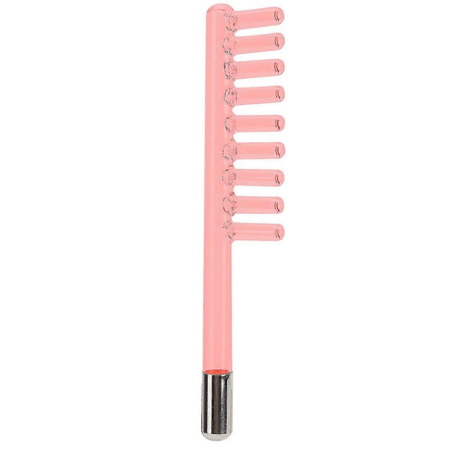 High Frequency Electrotherapy Device Chip Removal Glass Comb Probe Red Light