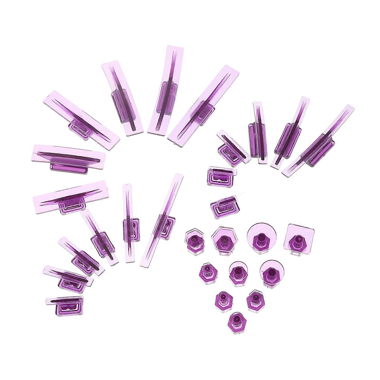 28 Piece Dent Puller Tabs Paintless Auto Body Repair Kit for Seamless Dent Removal, Professional & Versatile Pulling Tools
