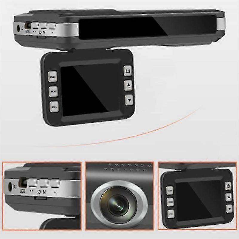 9V-24V 2 in 1 DVR Anti Radar Detector 12 Languages Driving Recorder