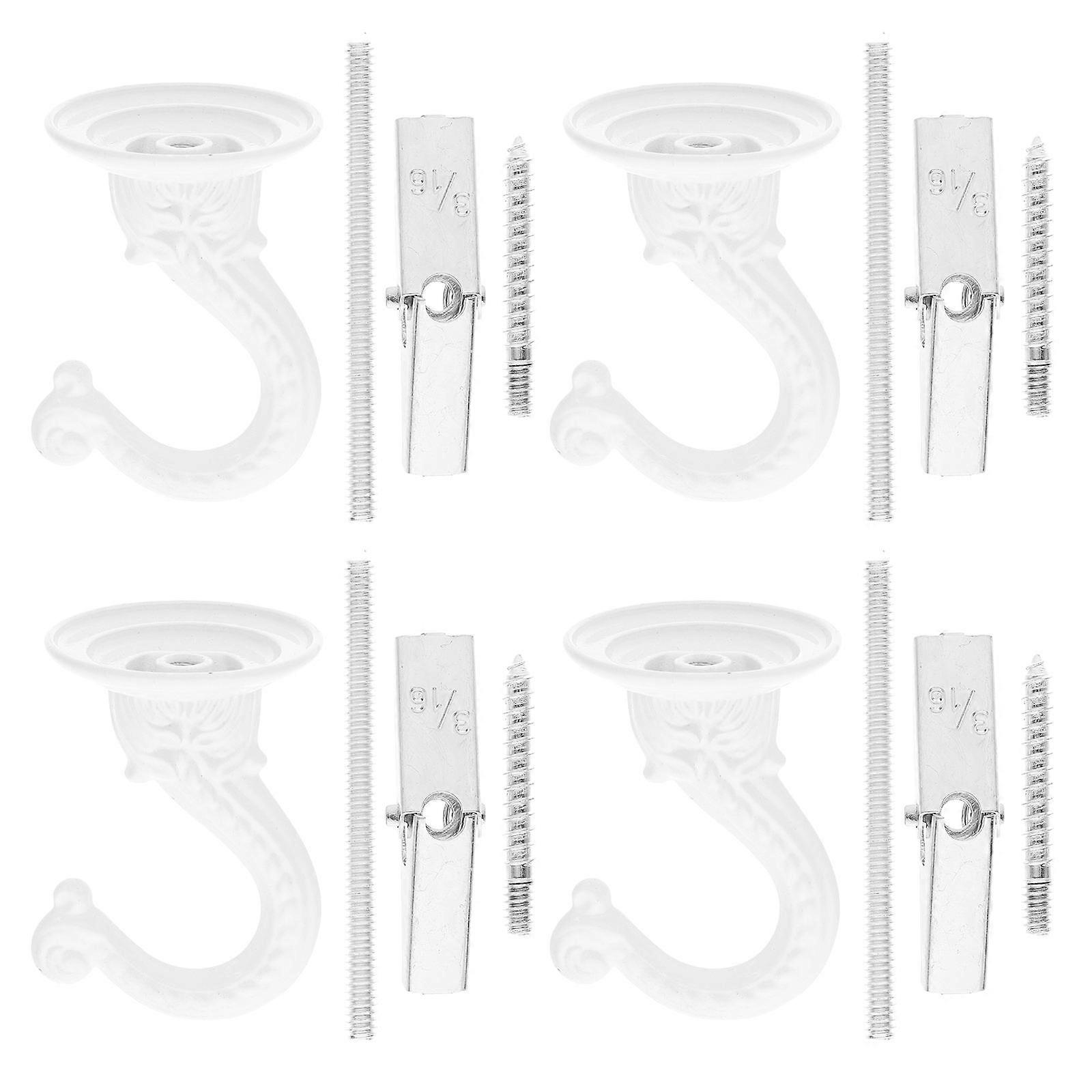 Heavy Duty Hooks for Ceiling Use, Simple and Secure Installation