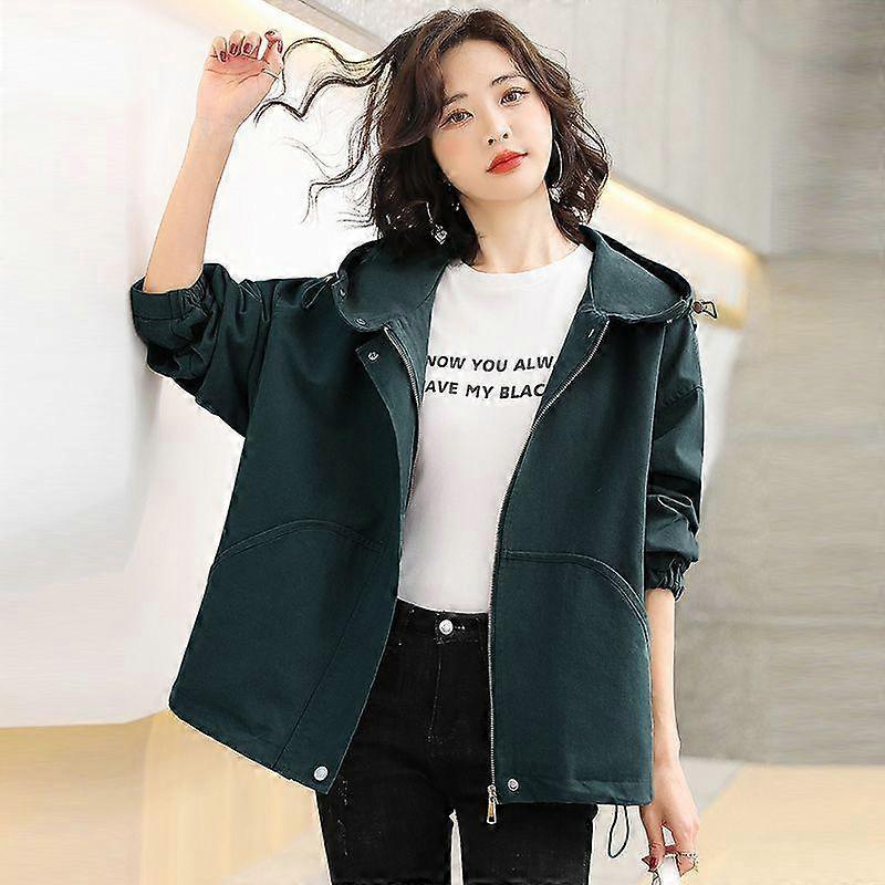 Loose-Fitting Spring/Autumn Casual Outerwear Women's Short Jacket
