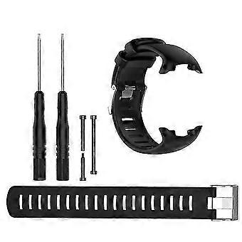 Per orologio suunto-d4 d4i-novo cinturino in silicone regolabile cinturino braccialetto p