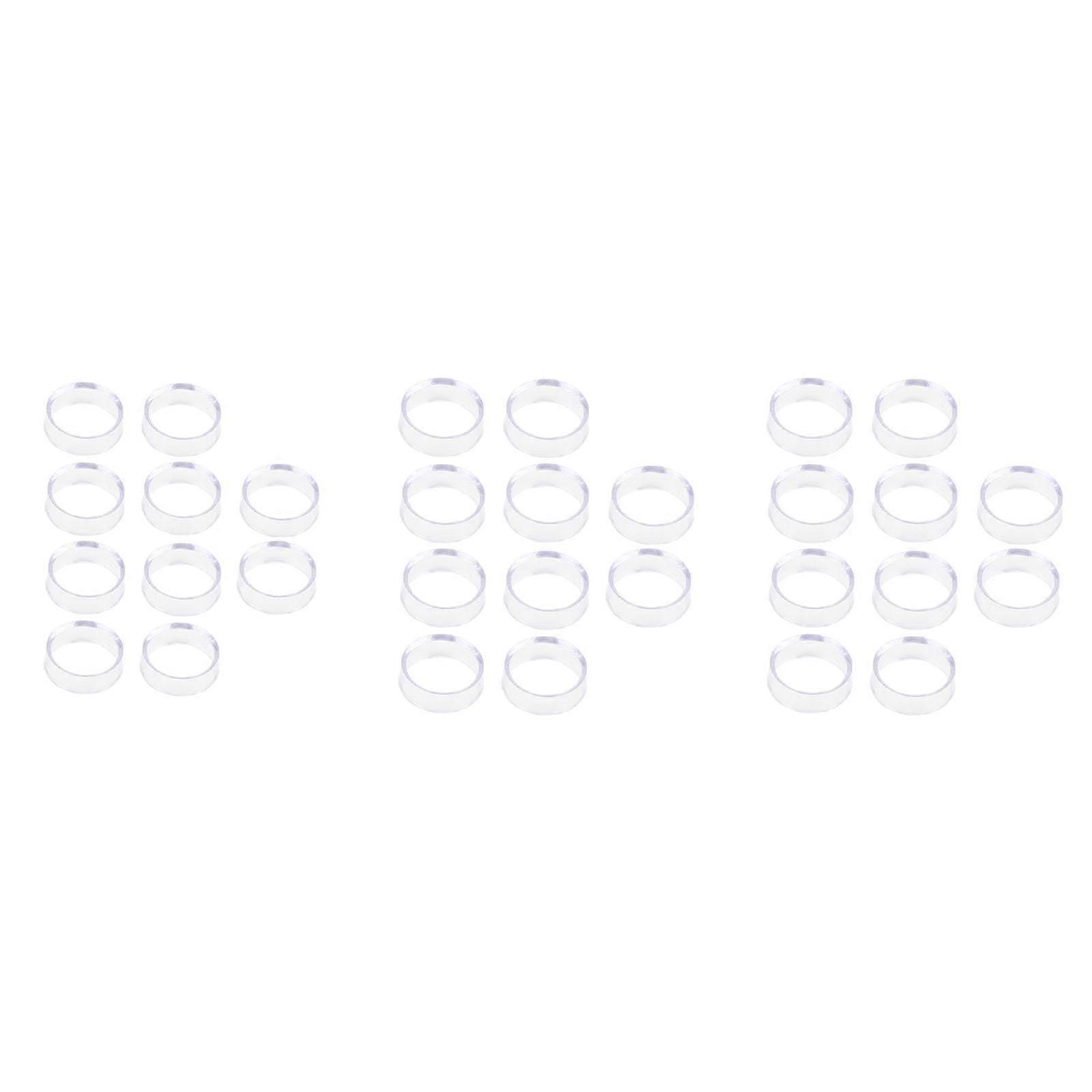 30 PCS Display Stand For Crystal Ball Glass Marbles Gems Base Pedestal Decor