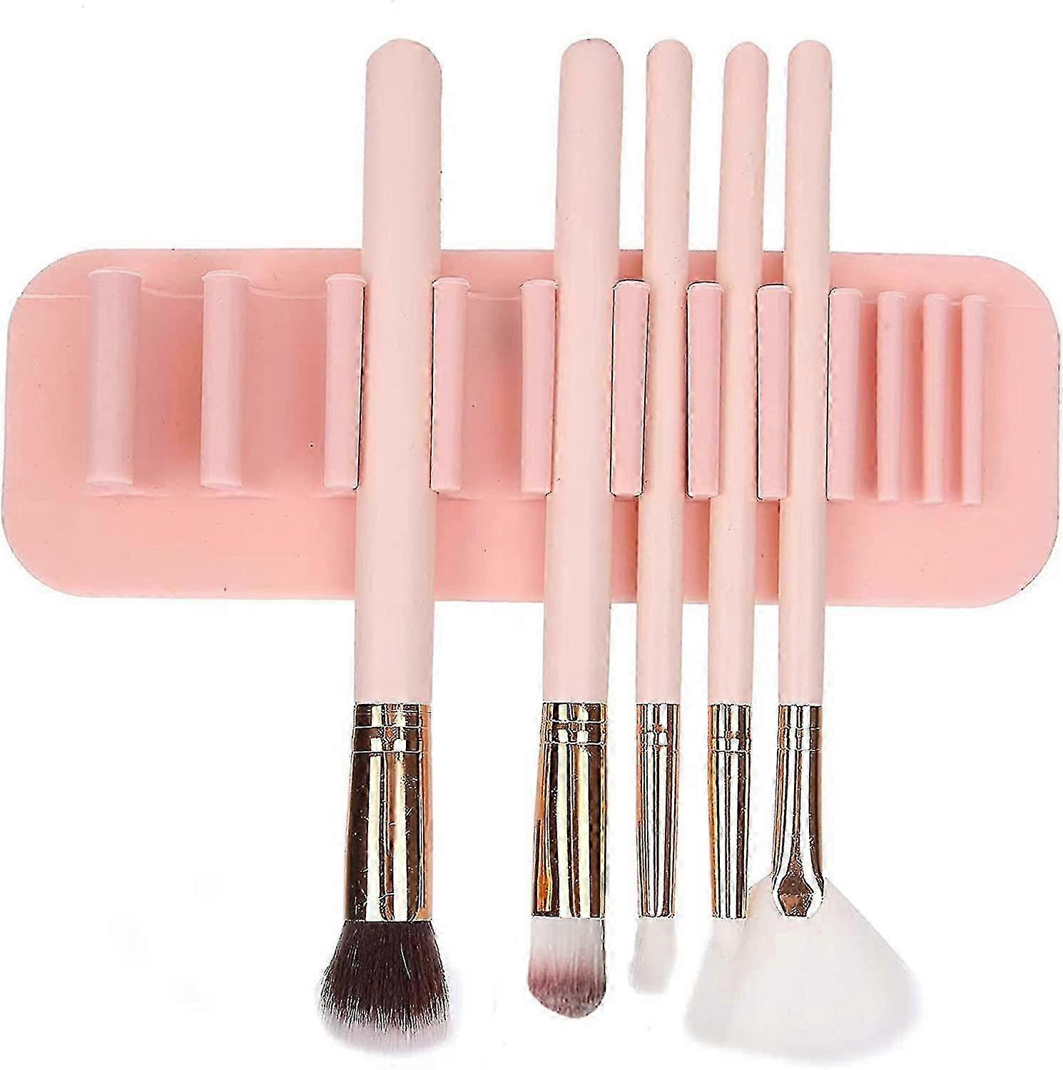 Wall Mounted Electric Toothbrush Holder Silicone Multi-function Wall Mount for Toothbrushes and Makeup Brushes