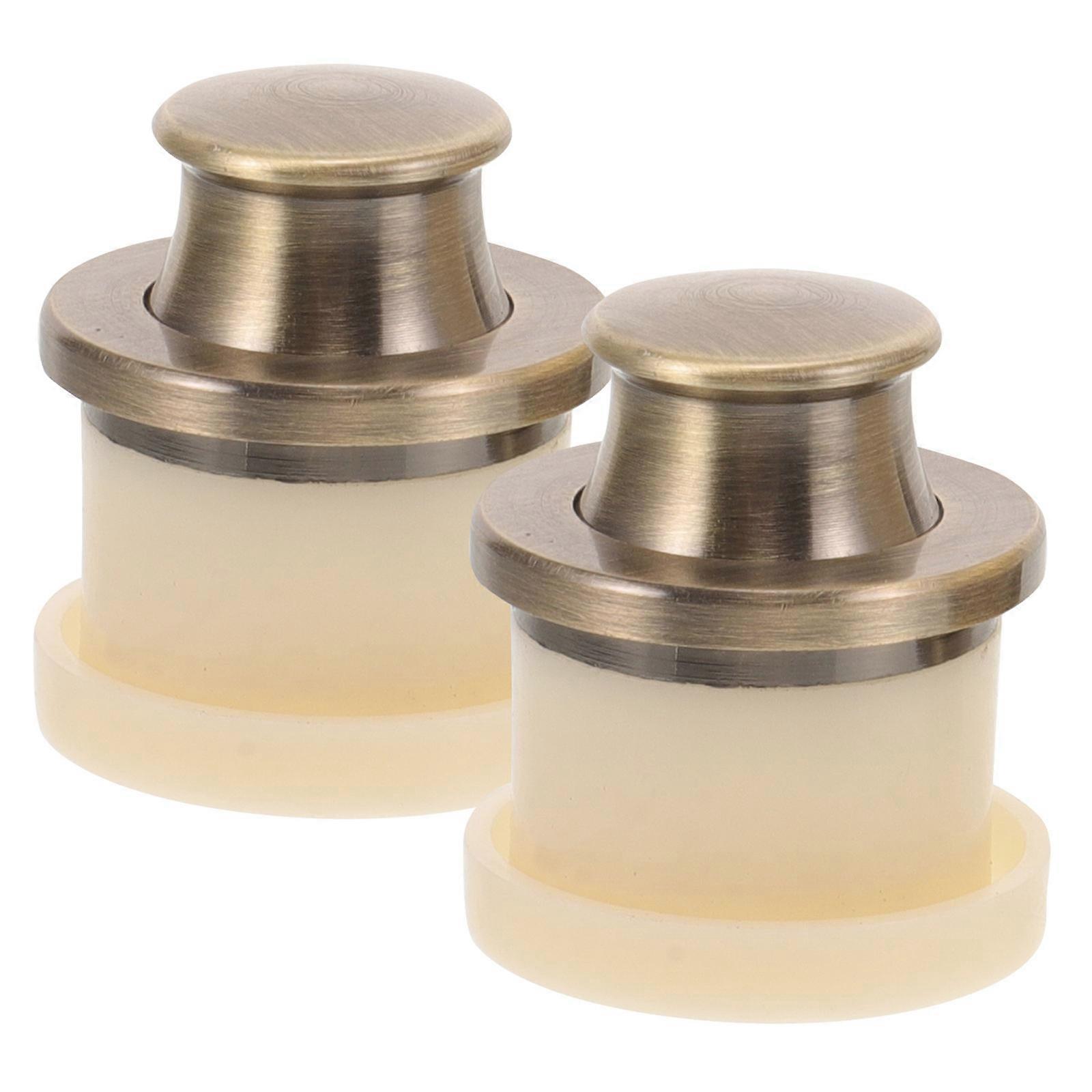 Decorative Cabinet Knobs Metal Drawer Knobs Kitchen Cabinets Easy to Open and Close Round Shape Multi Color 3.00X3.00X2.50CM 2Pcs